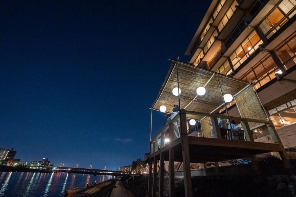 長良川鵜飼桟敷